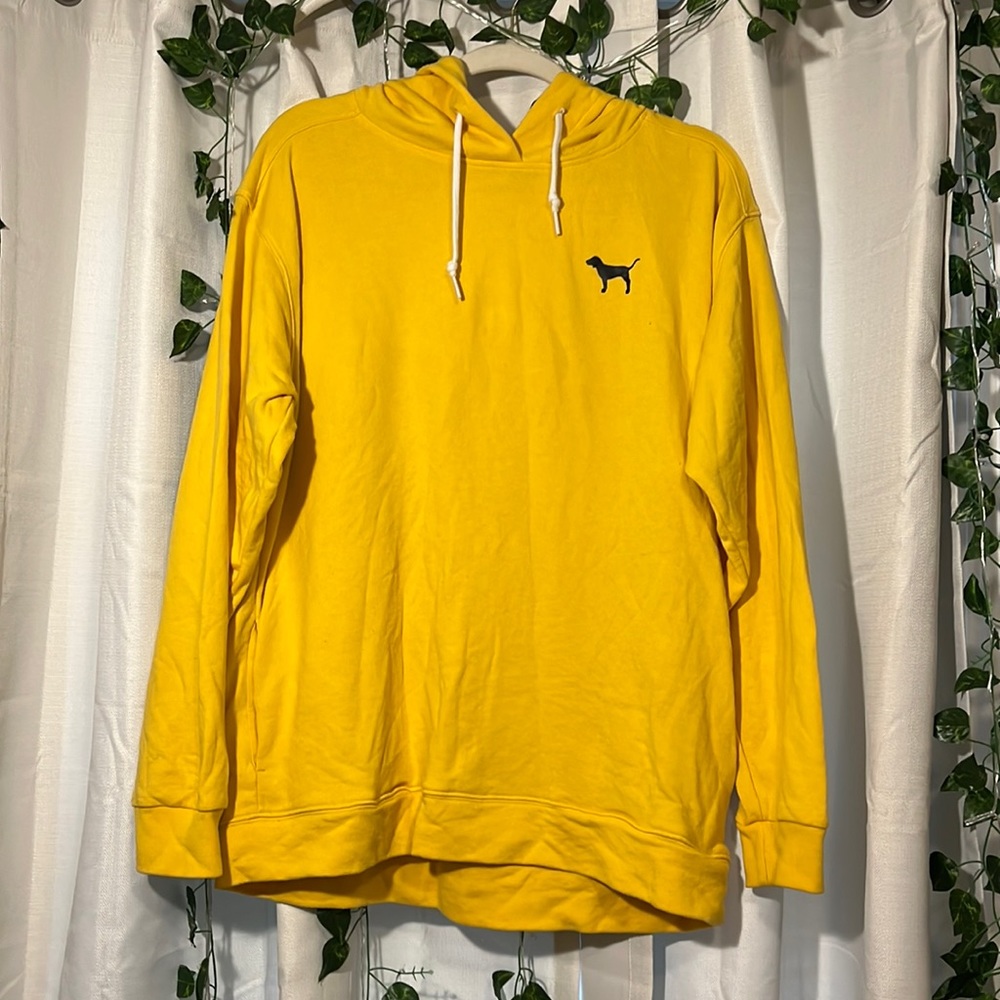 Victoria Secret Pink Brand Yellow Hoodie